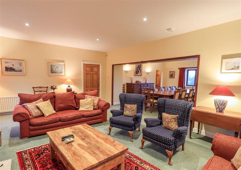 The living area at Low House, Ullswater