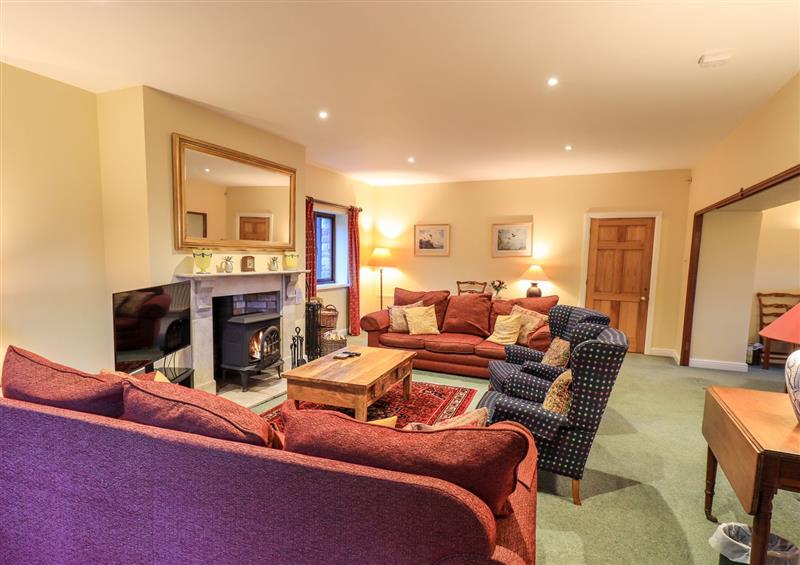 This is the living room at Low House, Ullswater