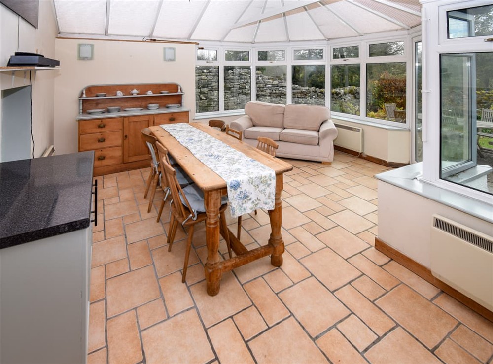 Kitchen/diner at Low Lane Cottage in Newbiggin-on-Lune, Cumbria