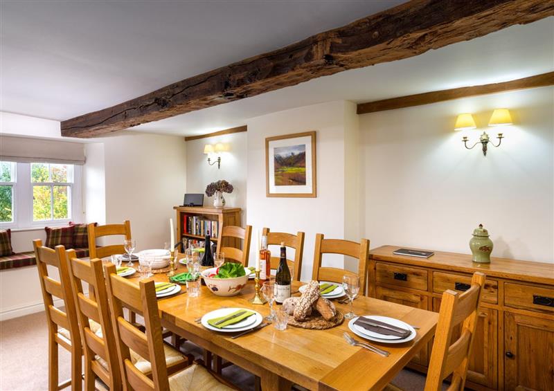 The dining room at Low Longthwaite Farm, Ullswater