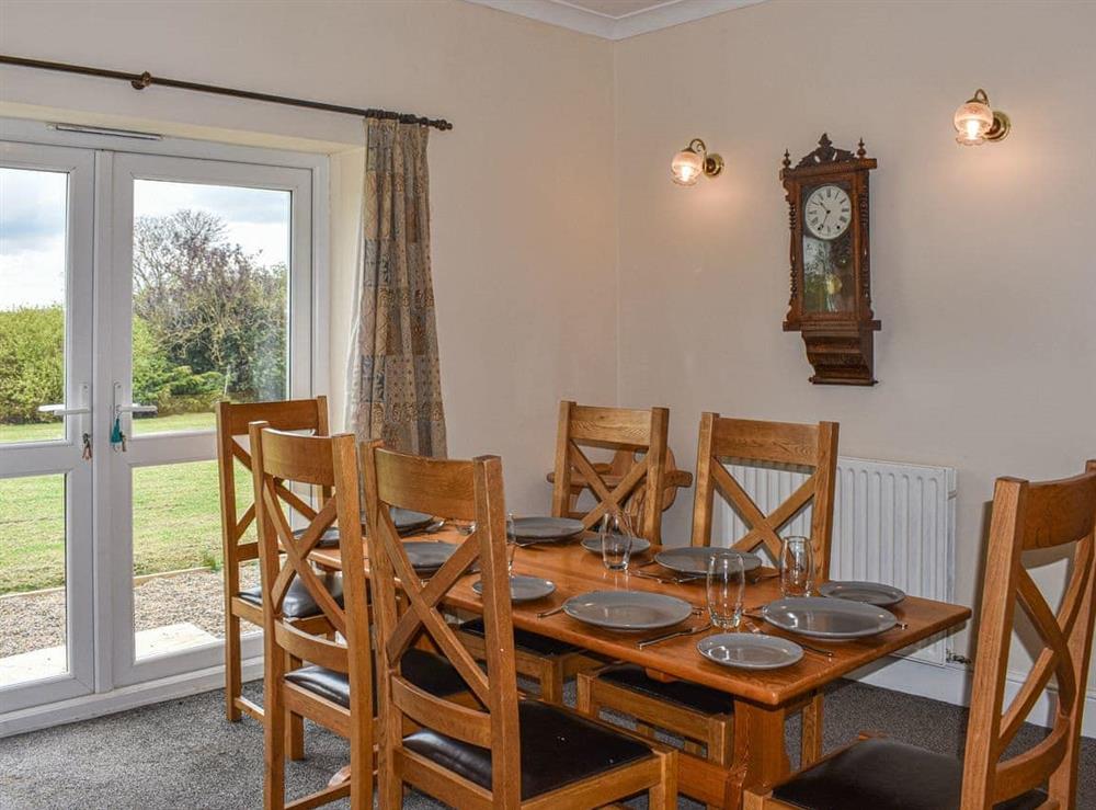 Dining Area at Low Maidendale Farm in Hurworth Moor, near Darlington, Durham