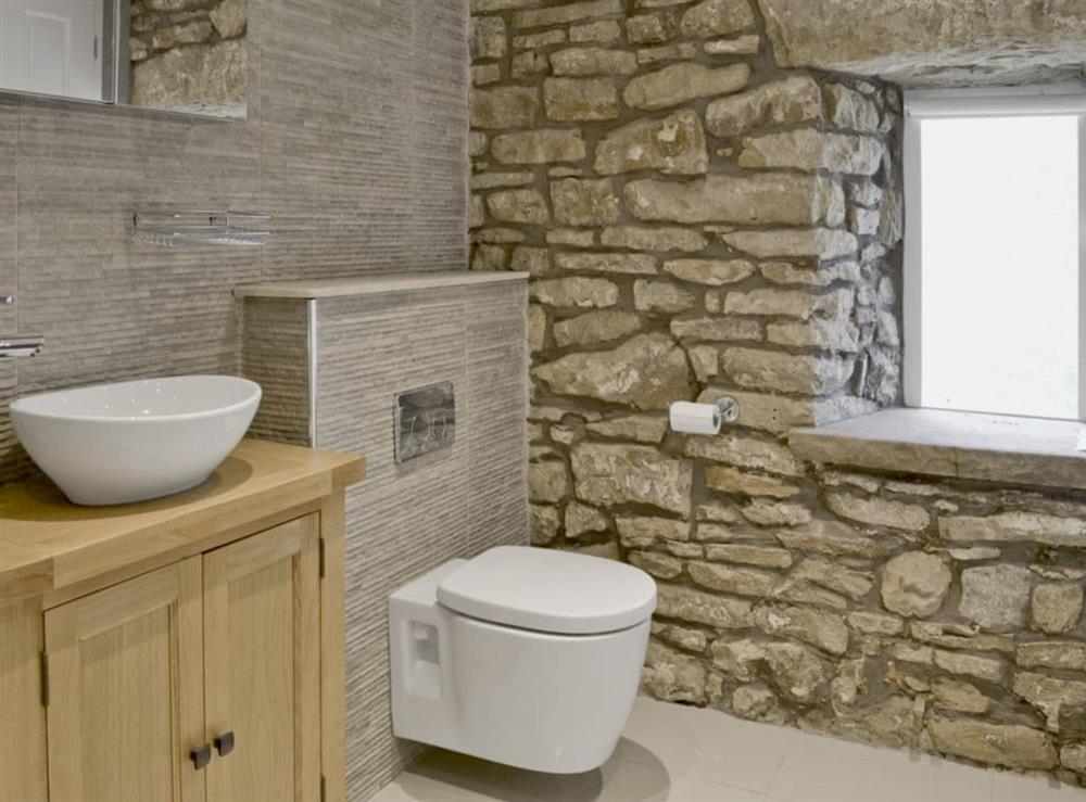 En-suite at Low Mouthlock Cottage in Kirkby Stephen, Cumbria