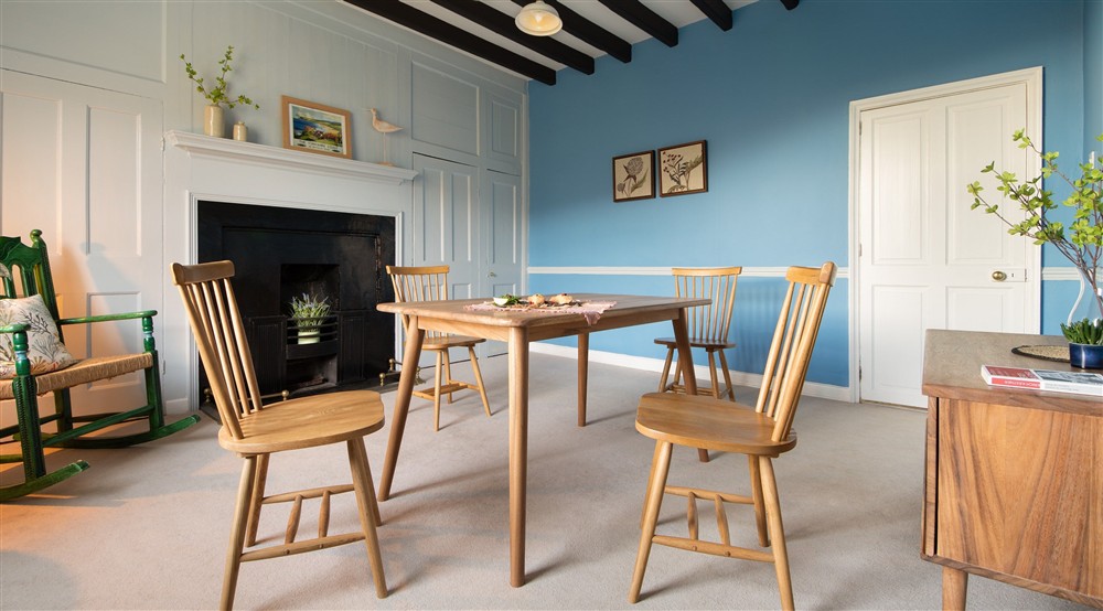 The dining room at Low Peak in Ravenscar, North Yorkshire