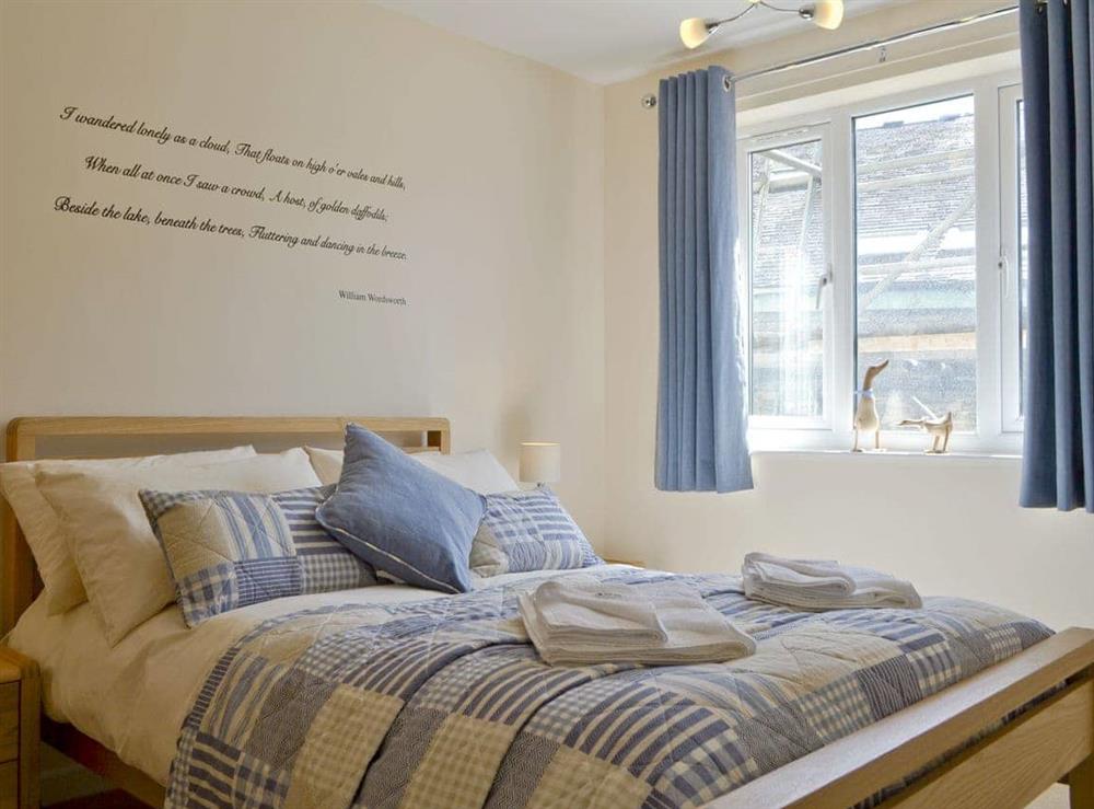Comfortable double bedroom at Low Rigg in Bowness-on-Windermere, Cumbria
