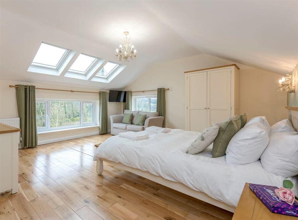 Spacious bedroom with en-suite (photo 2) at Low Shepherd Yeat Farm in Crook, Kendal, Cumbria., Great Britain