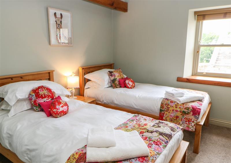 One of the bedrooms at Low Shipley Mill, Marwood near Barnard Castle