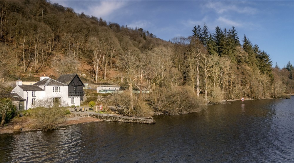 Low Strawberry Gardens (on the left) and High Strawberry Gardens (on the right), Windermere, Cumbria at Low Strawberry Gardens in Nr Hawkshead, Cumbria