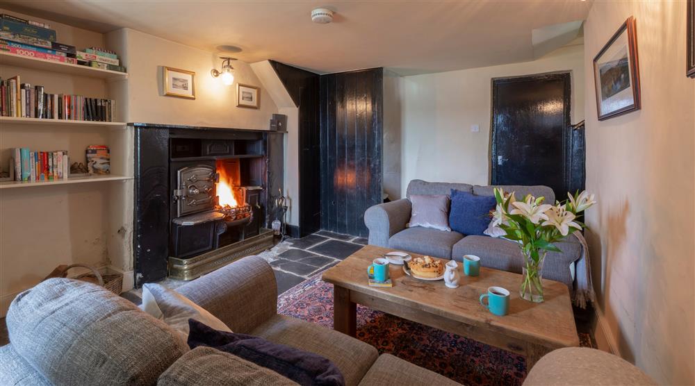 The cosy sitting room at Low Strawberry Gardens in Nr Hawkshead, Cumbria