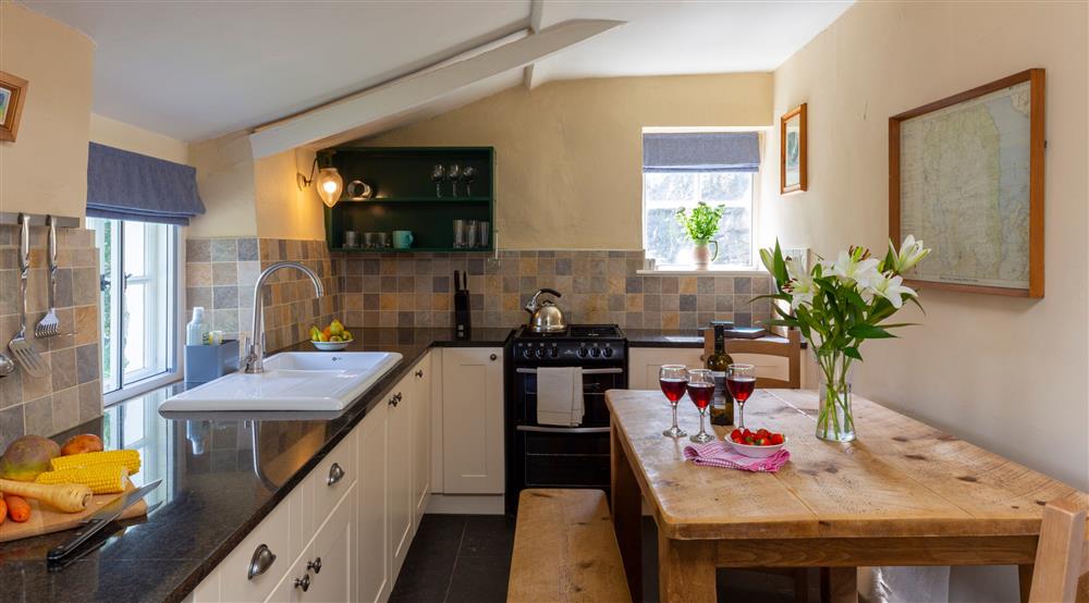 The kitchen at Low Strawberry Gardens in Nr Hawkshead, Cumbria