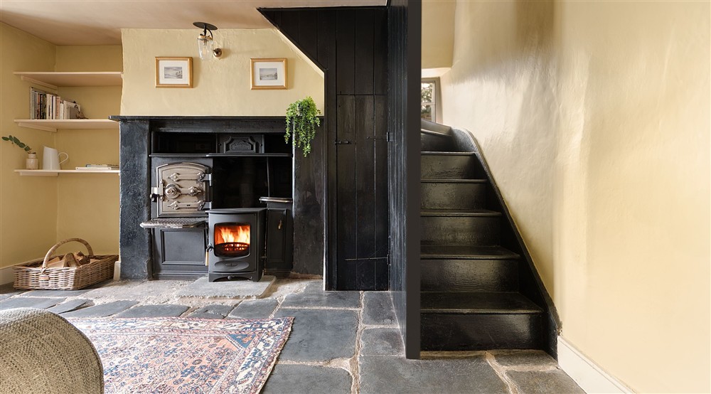 The sitting room at Low Strawberry Gardens in Nr Hawkshead, Cumbria