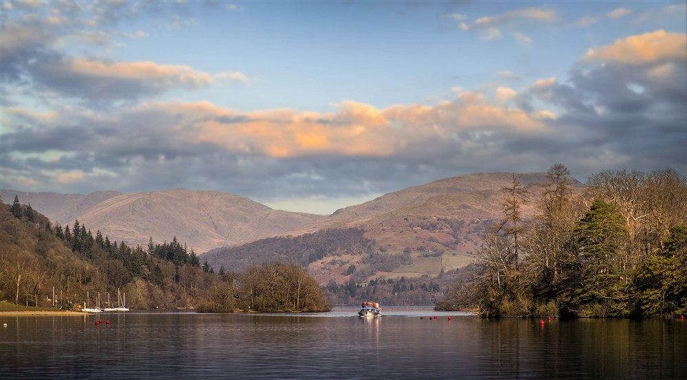 Windermere and the area surrounding Low Strawberry Gardens, Cumbria at Low Strawberry Gardens in Nr Hawkshead, Cumbria