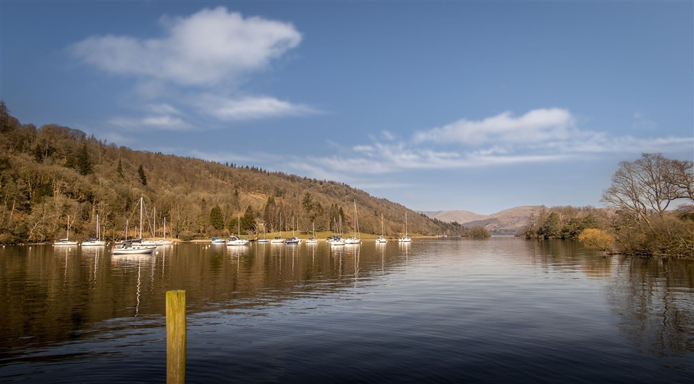 Windermere by Low Strawberry Gardens, Cumbria at Low Strawberry Gardens in Nr Hawkshead, Cumbria