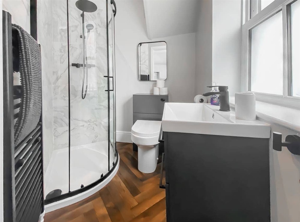 Bathroom at Low Tide in Filey, North Yorkshire