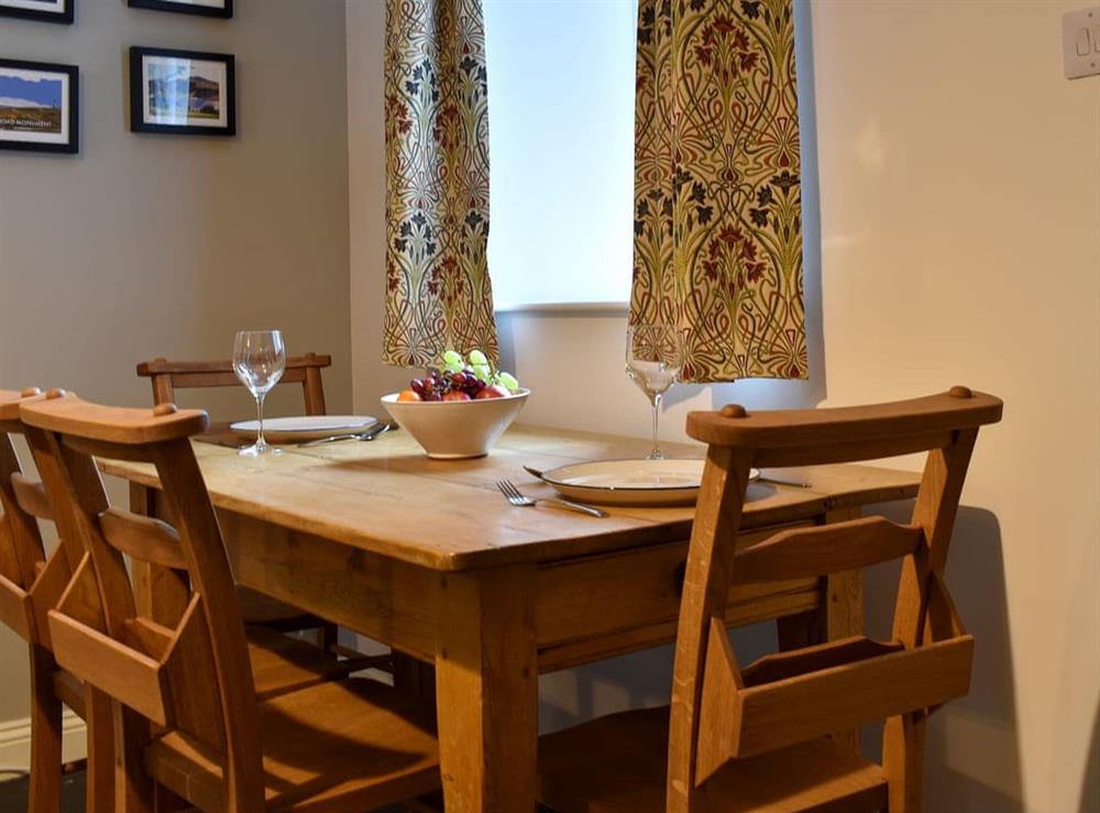 Dining Area at Low Wood Cottage in Low Wood, near Ulverston, Cumbria