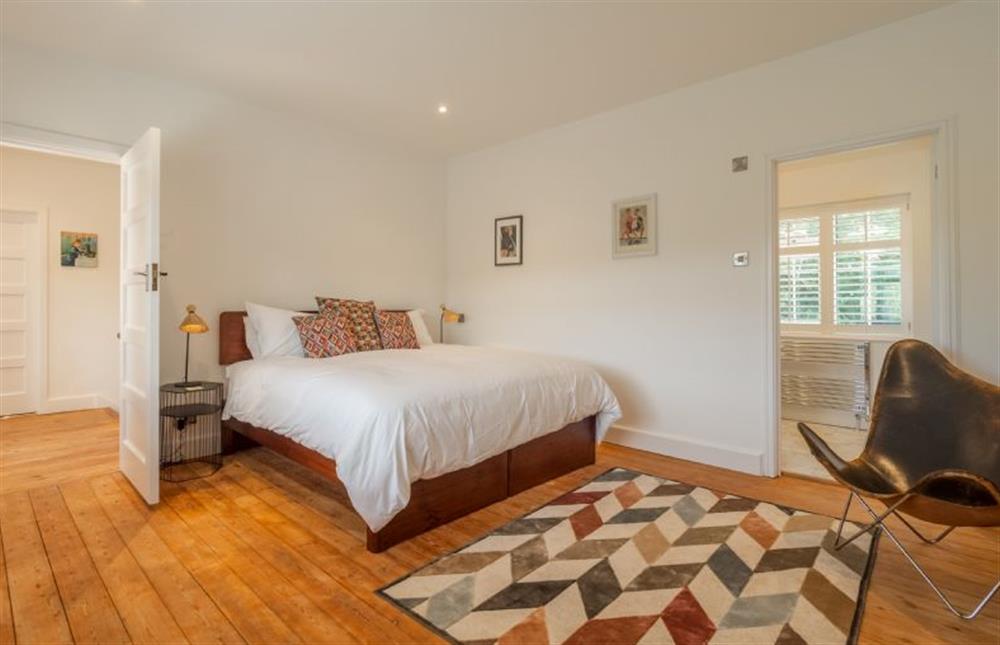 First floor: Master bedroom at Low Wood, West Runton near Cromer
