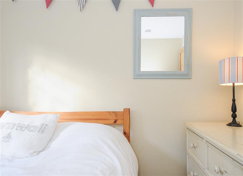 One of the 2 bedrooms at Lowen Cottage, Boscastle