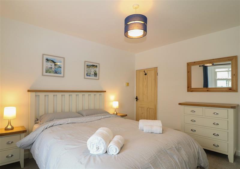 This is a bedroom at Lowena, Tywardreath