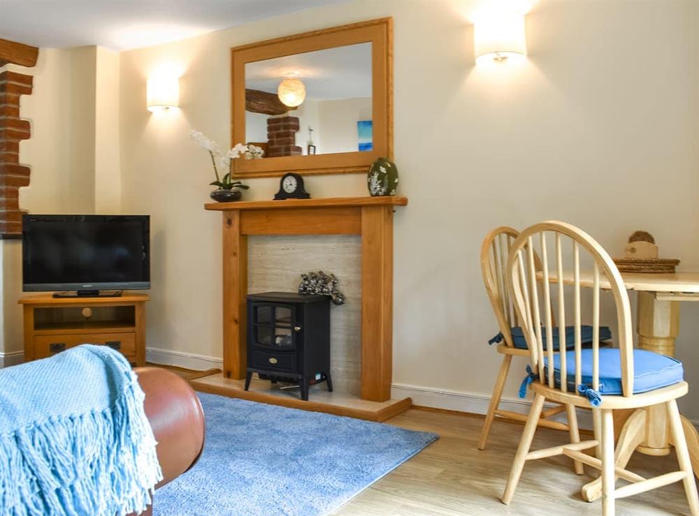 Living area at Lower Axford Cottage in Callington, Cornwall