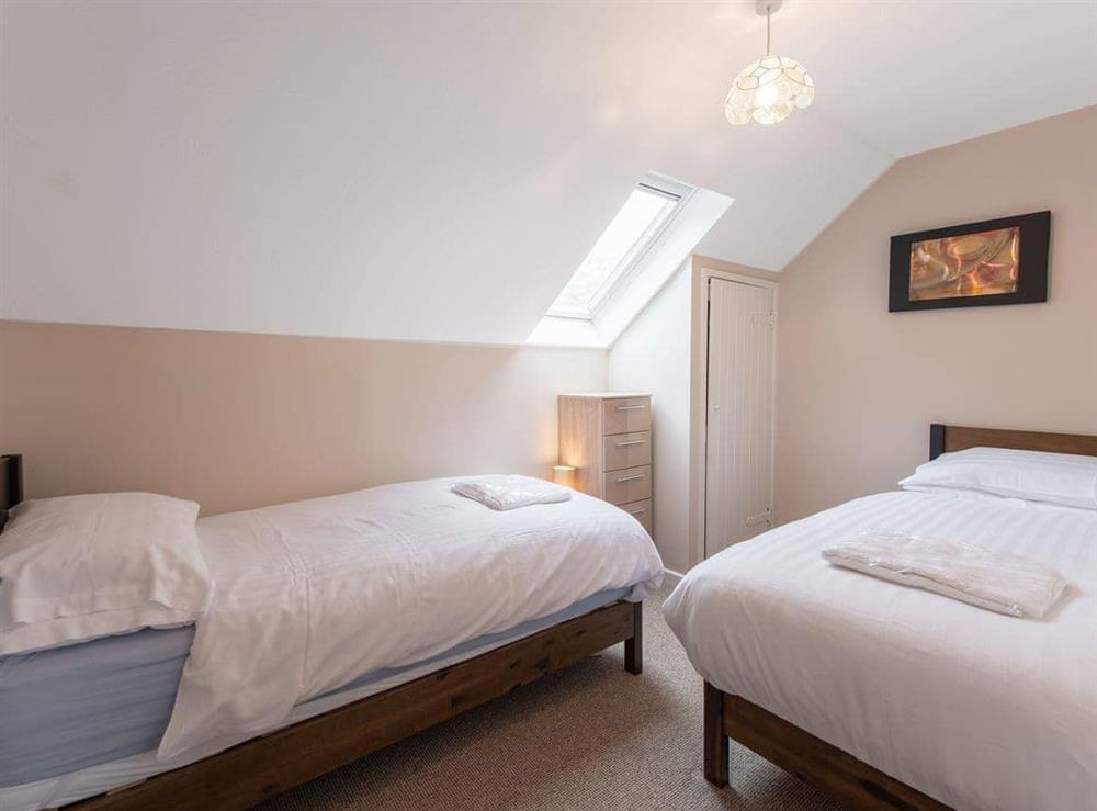 Twin bedroom at Blare Cottage, 
