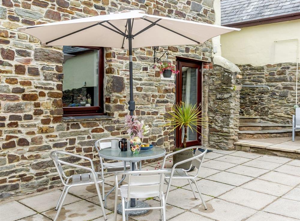 Patio at Royd Cottage, 