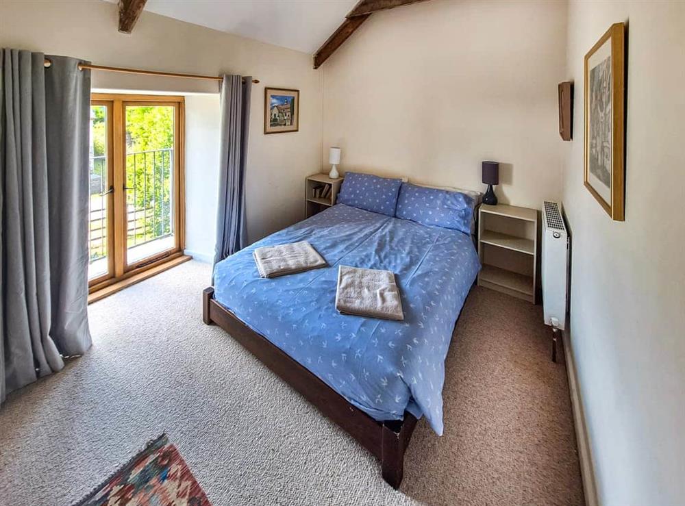 Double bedroom at Lower Barn in Dolgran, Dyfed