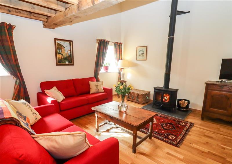 Enjoy the living room at Lower Barn, Stockley Hill near Peterchurch