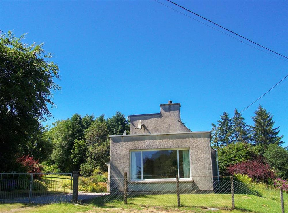 Exterior at Lower Brae in Strath Oykel, by Ardgay, Highlands, Ross-Shire