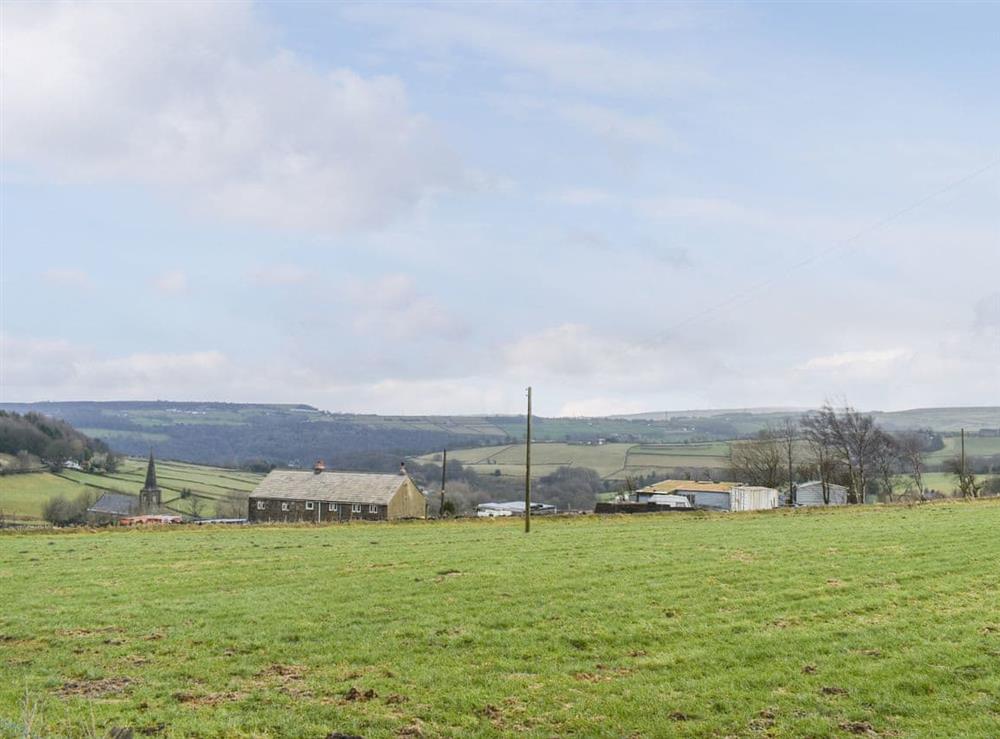 View at Lower Burnt Moor Farm Cottage in Ripponden, near Sowerby Bridge, West Yorkshire