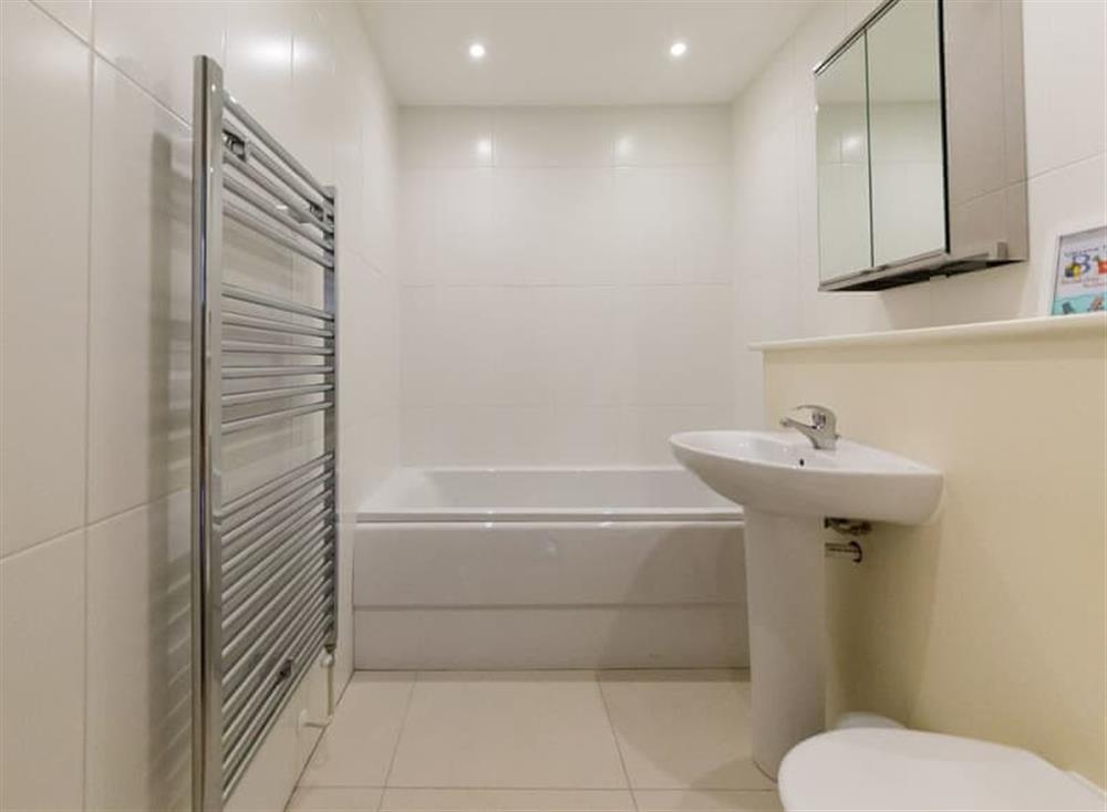 Bathroom at Lower Chine Apartment in , Shanklin