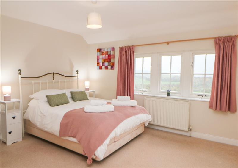 This is a bedroom at Lower Cowden Farm, Sheldon near Bakewell