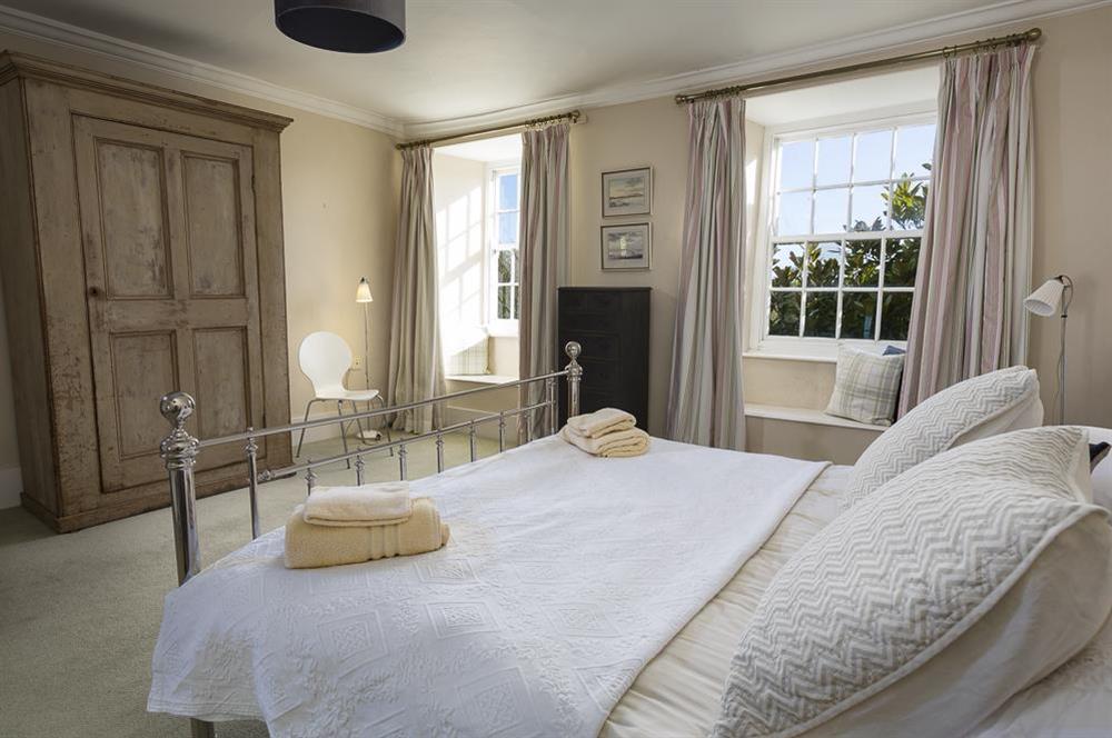 Double bedroom with super-King size bed (photo 2) at Lower Easton Farmhouse in , Nr Salcombe