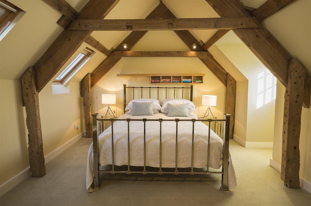 Second floor bedroom with double bed at Lower Easton Farmhouse in , Nr Salcombe
