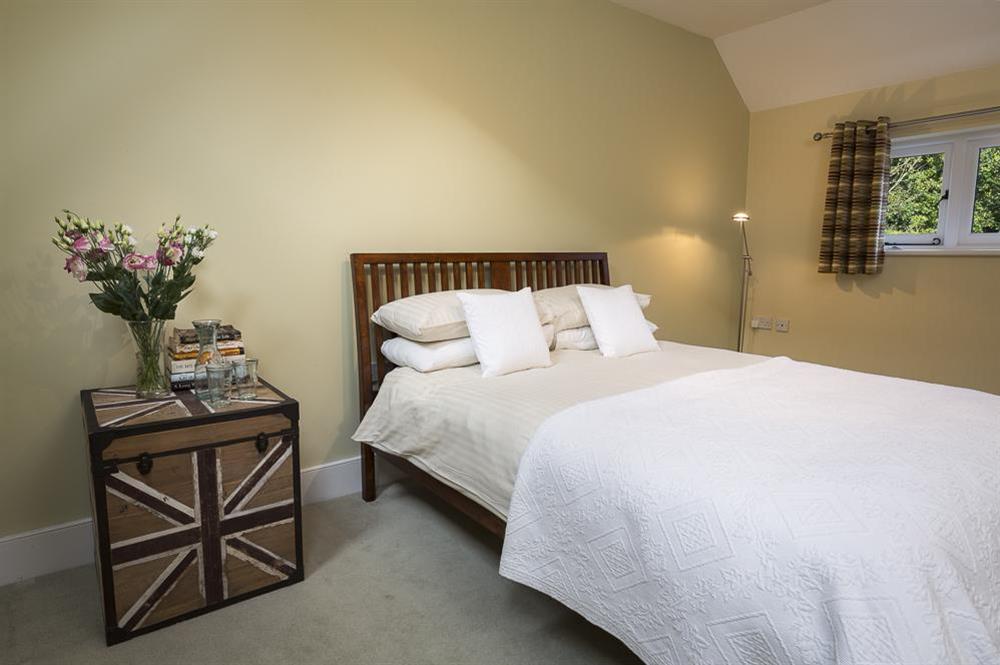 Third bedroom (1st floor) with King size bed (photo 2) at Lower Easton Farmhouse in , Nr Salcombe