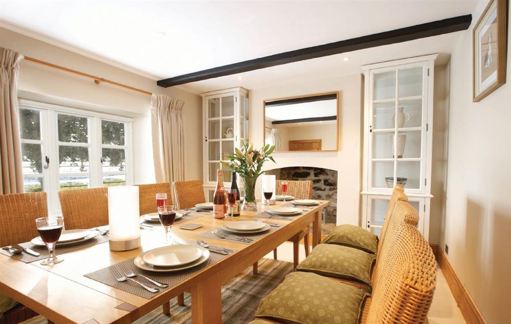 Formal dining room for those special occasion meals at Lower Farmhouse,  Todenham, Moreton-in-Marsh