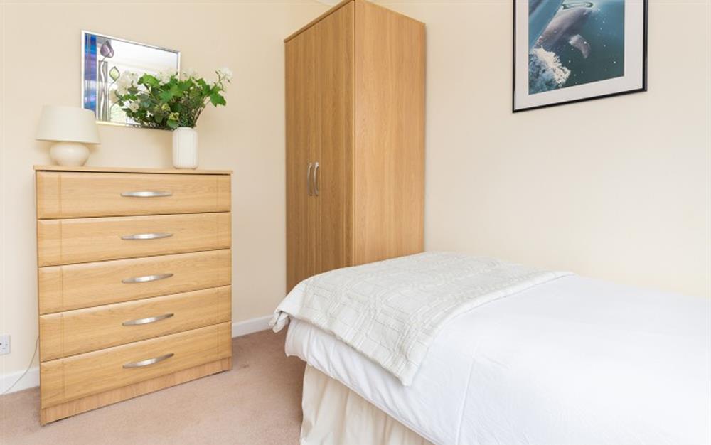 Twin bedroom  at Lower Garrick in Port Isaac