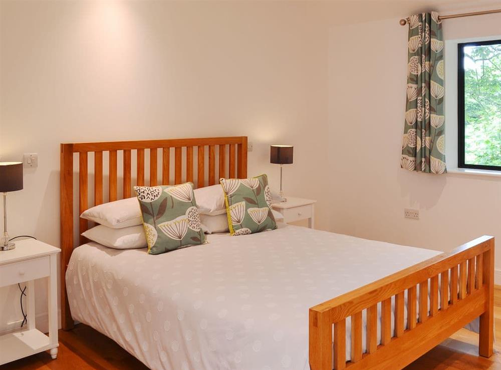 Welcoming double bedroom at Lower Helland in Ladock, near Truro, Cornwall