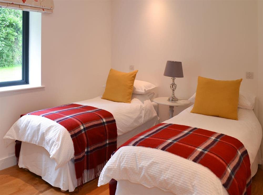 Well appointed twin bedded room at Lower Helland in Ladock, near Truro, Cornwall