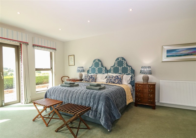 One of the 2 bedrooms at Lower Lodge, near Cupar