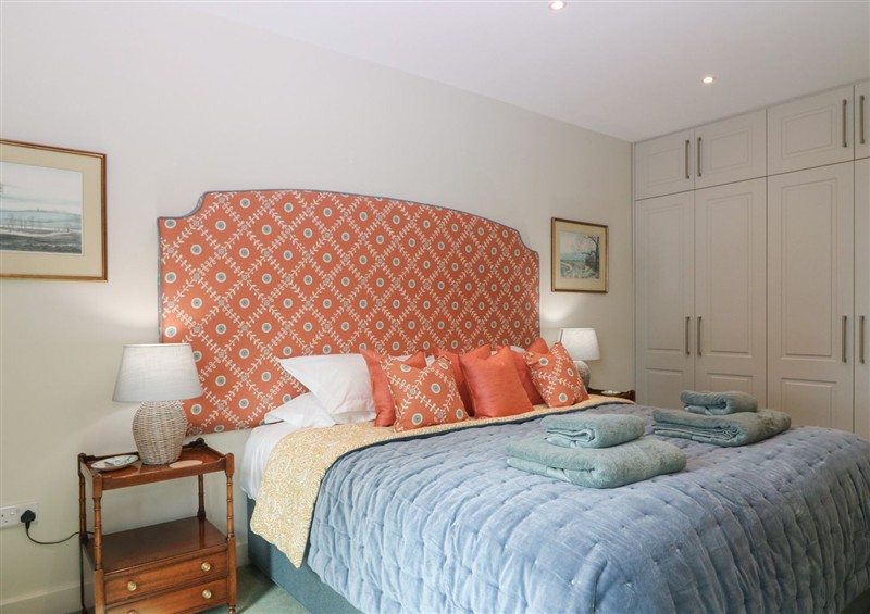 One of the bedrooms at Lower Lodge, near Cupar