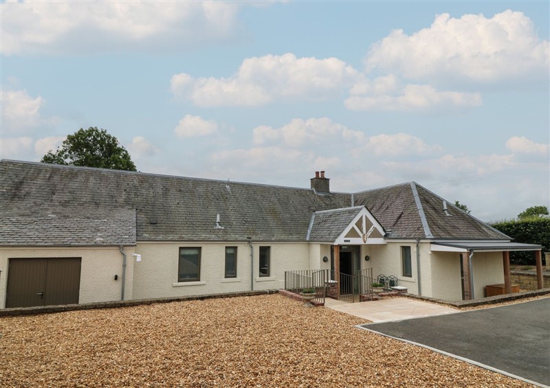 Outside Lower Lodge at Lower Lodge, near Cupar