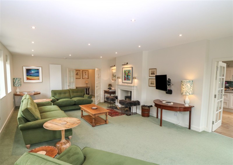 Relax in the living area (photo 3) at Lower Lodge, near Cupar