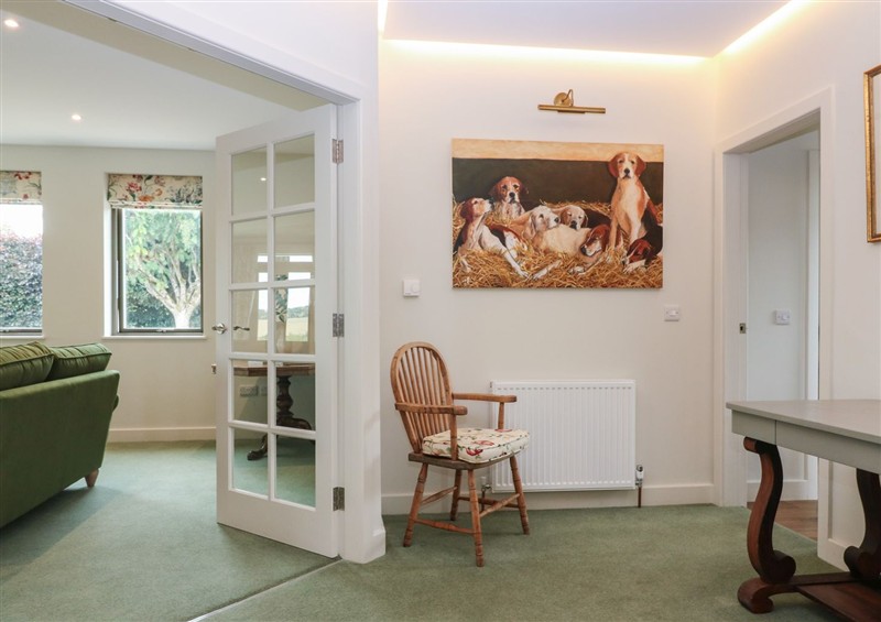 The living room at Lower Lodge, near Cupar