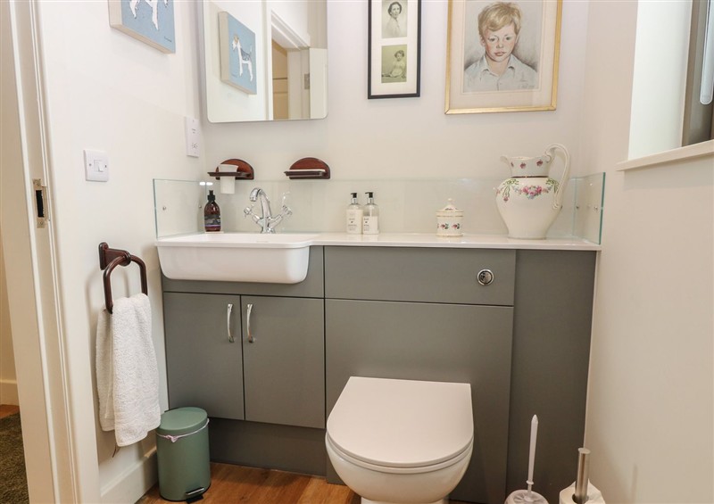 This is the bathroom at Lower Lodge, near Cupar