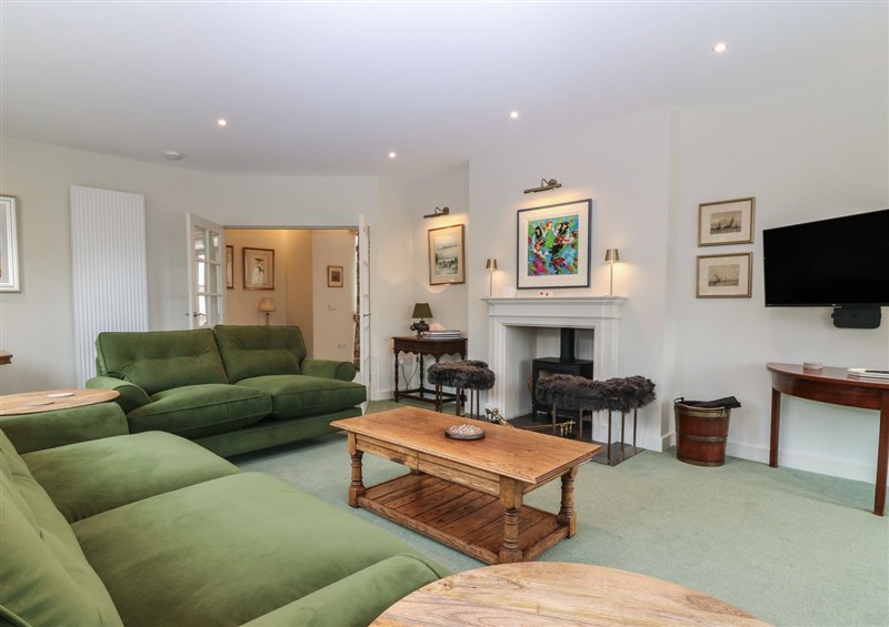 This is the living room at Lower Lodge, near Cupar