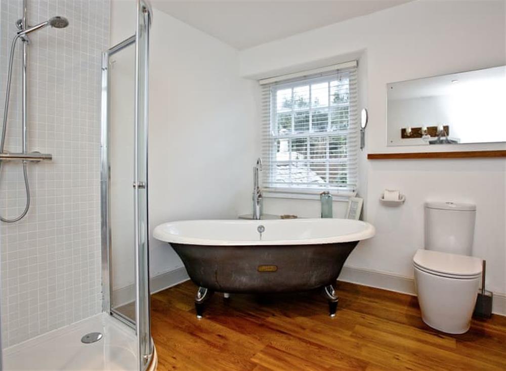 Bathroom with stand alone bath (photo 2) at Lower Margate in Bodmin, Cornwall