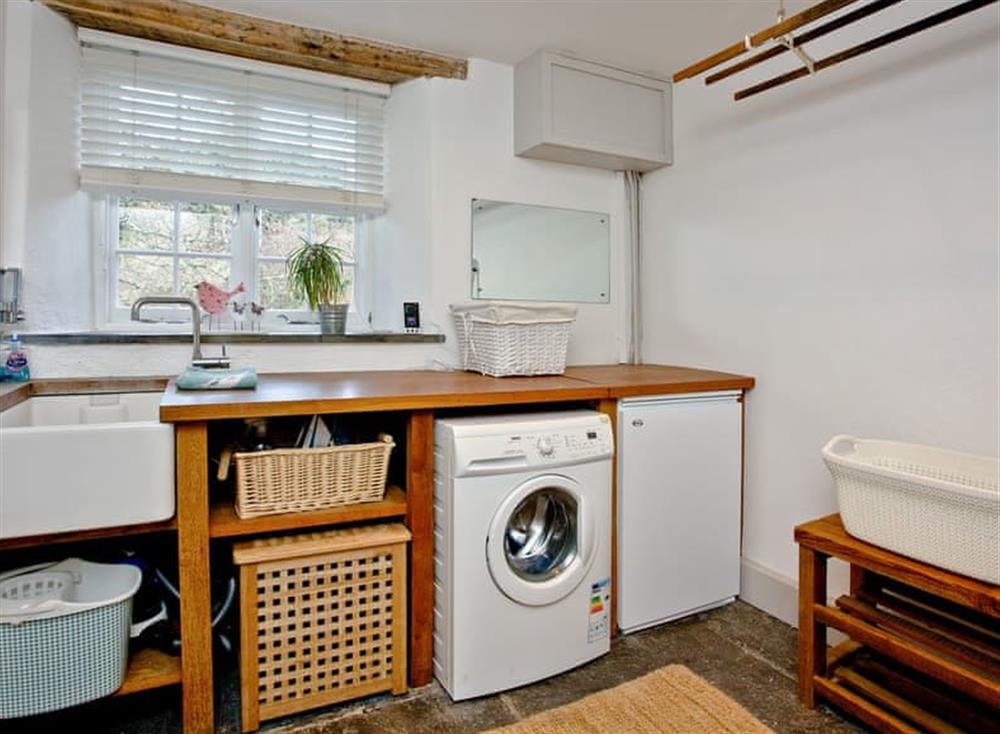 Utility room at Lower Margate in Bodmin, Cornwall