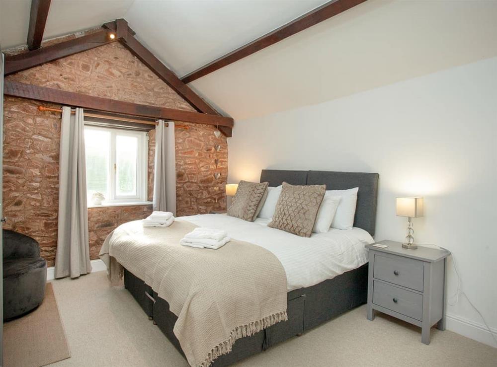 Double bedroom at Lower Marshay Annexe in Pennymoor, near Tiverton, Devon