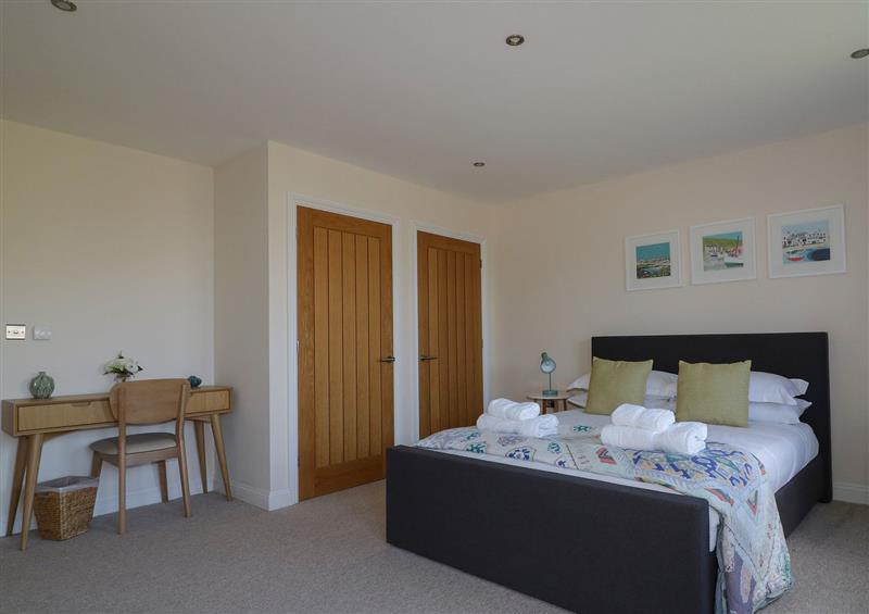 One of the 5 bedrooms at Lower Mellan Barn, Coverack