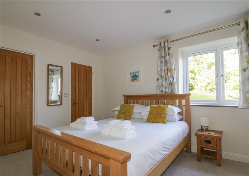 This is a bedroom at Lower Mellan Barn, Coverack
