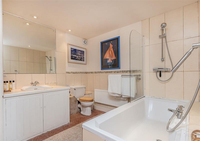 This is the bathroom at Lower Mill, Dittisham